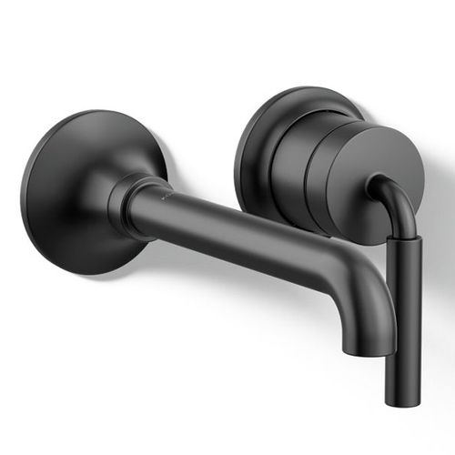 Main product image of Tone Wall Mount Single-handle Bathroom Sink Faucet, 1.2 GPM (Matte Black), K-26438-4-BL