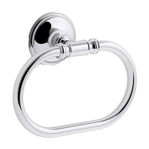 Main product image of Eclectic Towel Ring (Polished Chrome), K-26501-CP