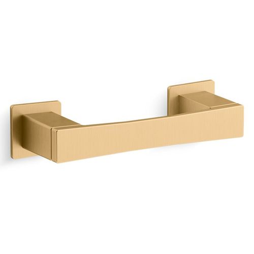 Main product image of Honesty Pivoting Toilet Paper Holder (Vibrant Brushed Moderne Brass), K-26638-2MB