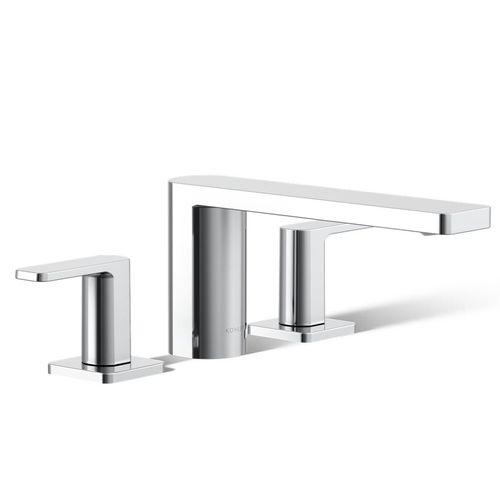 Main product image of Parallel Deck Mounted Bath Faucet (Polished Chrome), K-27121-4-CP