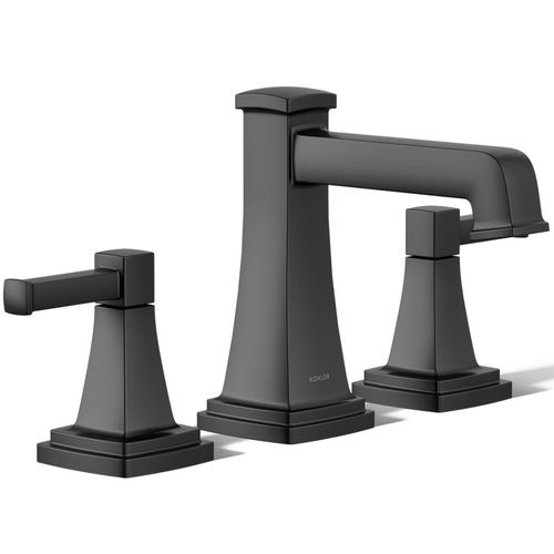 Main product image of Riff Widespread Bathroom Sink Faucet, 1.2 GPM (Matte Black), K-27399-4-BL