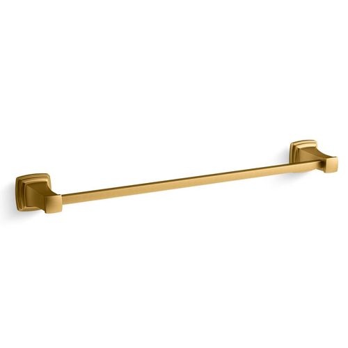 Main product image of Riff 24" Towel Bar (Vibrant Brushed Moderne Brass), K-27410-2MB
