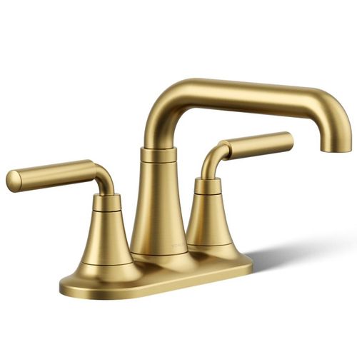 Main product image of Tone Centerset Bathroom Sink Faucet, 1.0 GPM (Vibrant Brushed Moderne Brass), K-27414-4K-2MB