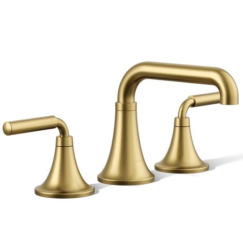 Main product image of Tone Widespread Bathroom Sink Faucet, 0.5 GPM (Vibrant Brushed Moderne Brass), K-27416-4N-2MB