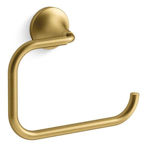 Main product image of Tone Towel Ring (Vibrant Brushed Moderne Brass), K-27428-2MB
