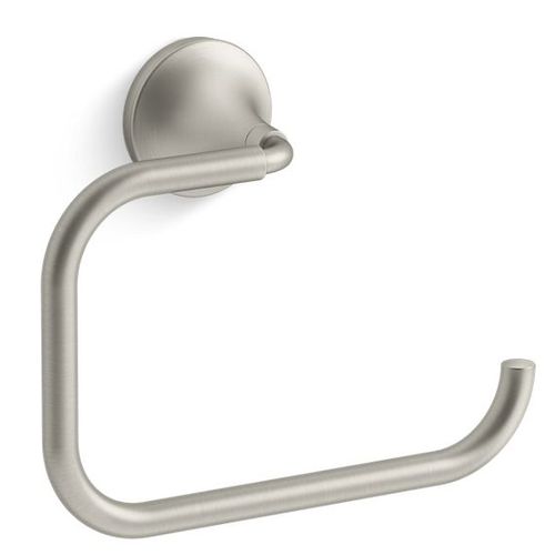 Main product image of Tone Towel Ring (Vibrant Brushed Nickel), K-27428-BN