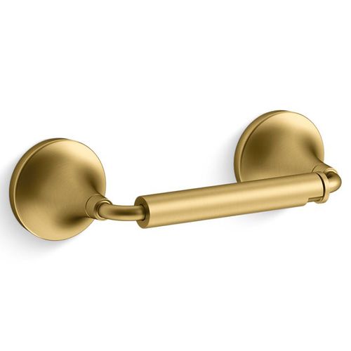 Main product image of Tone Pivoting Toilet Paper Holder (Vibrant Brushed Moderne Brass), K-27429-2MB