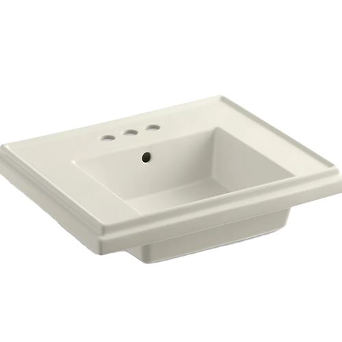 Main product image of Tresham 24 Ped Lav Basin 4 Cc (Biscuit), K-2757-4-96