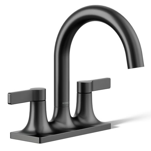 Main product image of Venza Centerset Bathroom Sink Faucet, 1.0 GPM (Matte Black), K-28124-4K-BL