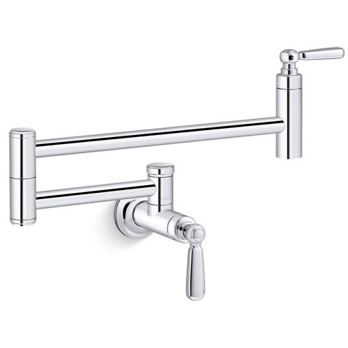 Main product image of Edalyn by Studio McGee Wall Mount Pot Filler (Polished Chrome), K-28359-CP
