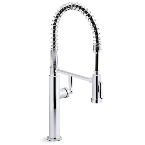 Main product image of Edalyn by Studio McGee Semi-professional Kitchen Faucet w/ 2-Function Sprayhead (Polished Chrome), K-28360-CP