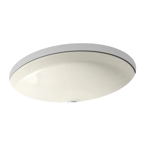Main product image of Canvas Cast Iron Lavatory (Biscuit), K-2874-96