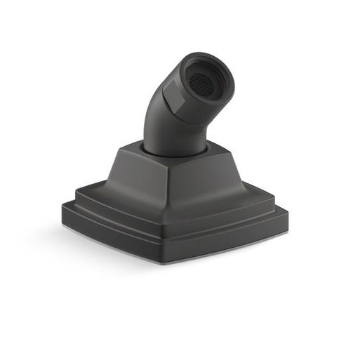 Main product image of Riff Deck Mounted Handshower Holder w/ Hose (Matte Black), K-29477-BL
