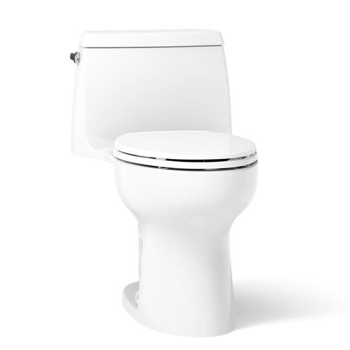 Main product image of Santa Rosa One-piece Compact Elongated Toilet, 1.28 GPF (White), K-30810-0