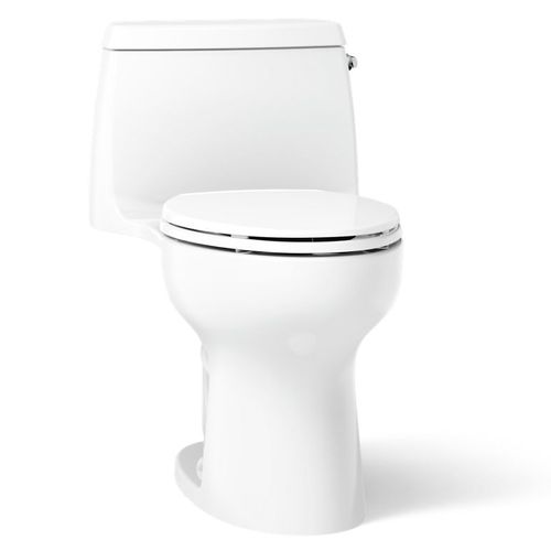 Main product image of Santa Rosa One-piece Compact Elongated Toilet, 1.28 GPF (White), K-30810-RA-0