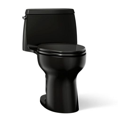 Main product image of Santa Rosa Continuousclean St One-piece Compact Elongated Toilet, 1.28 GPF (Black), K-30812-7