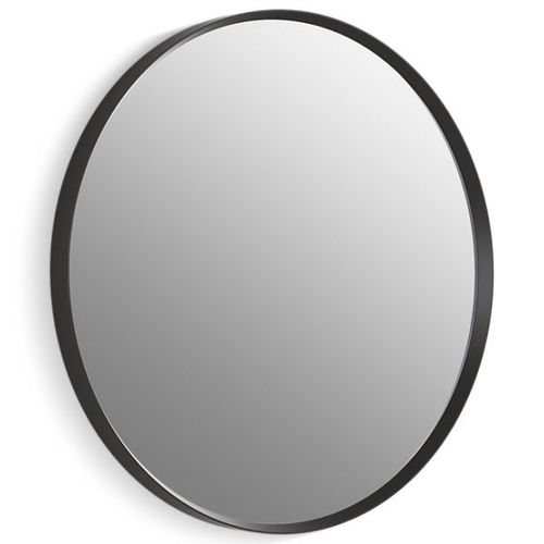 Main product image of Essential 22" Round Framed Mirror (Matte Black), K-31367-BLL