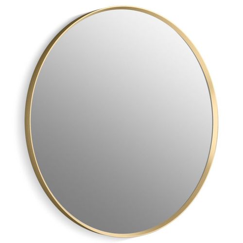 Main product image of Essential 32" Round Framed Mirror (Moderne Brushed Gold), K-31368-BGL