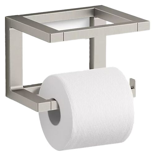 Main product image of Draft Toilet Tissue Holder (Vibrant Brushed Nickel), K-31750-BN
