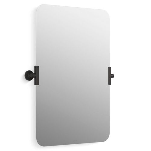 Main product image of Castia 20" X 30" Rectangular Mirror (Matte Black), K-34969-BL