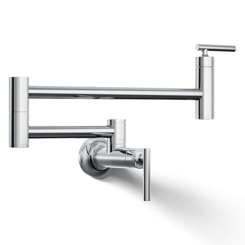 Main product image of Wall Mount Pot Filler (Polished Chrome), K-35745-CP