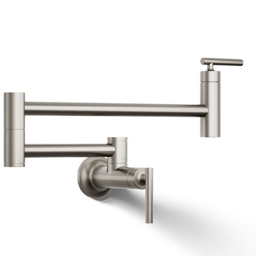 Main product image of Wall Mount Pot Filler (Vibrant Stainless), K-35745-VS