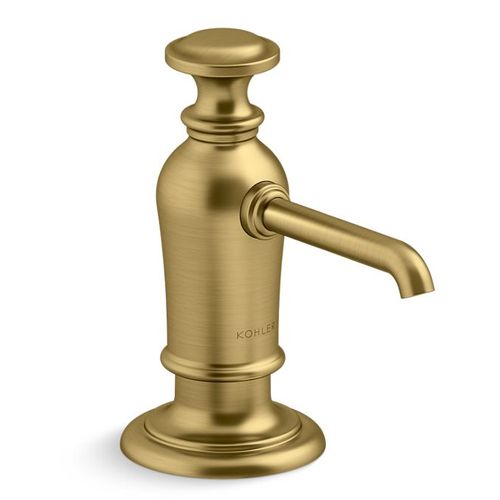 Main product image of Artifacts Soap/lotion Dispenser (Vibrant Brushed Moderne Brass), K-35759-2MB