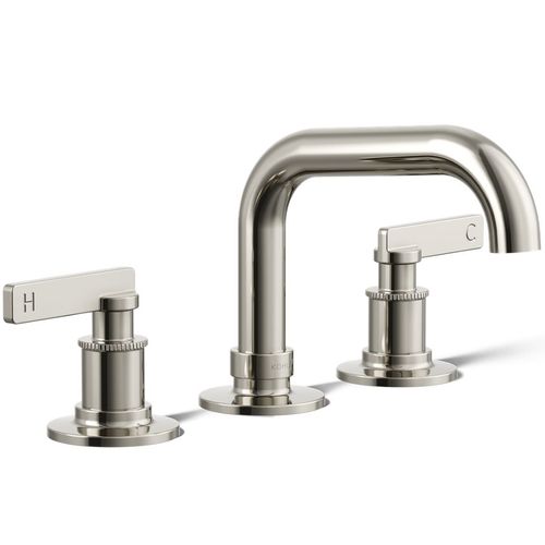 Main product image of Castia Widespread Bathroom Sink Faucet, 1.2 GPM (Vibrant Polished Nickel), K-35908-4-SN