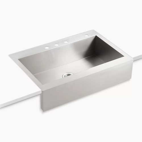 Main product image of Vault 36 S/R Apron Front Sink, K-3942-4-NA