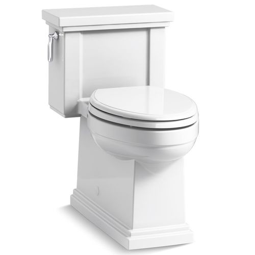 Main product image of Tresham One-piece Compact Elongated Toilet w/ Skirted Trapway, 1.28 GPF (White), K-3981-0