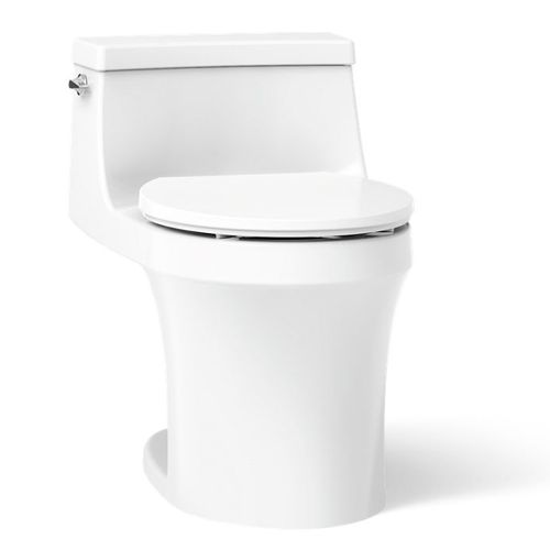 Main product image of San Souci One-piece Round-front Toilet, 1.28 GPF (White), K-4007-0