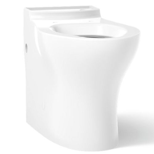 Main product image of Persuade Elongated Toilet Bowl w/ Skirted Trapway (White), K-4326-0