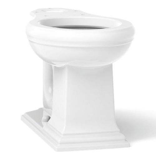 Main product image of Memoirs Round-front Bowl w/ Concealed Trapway (White), K-4387-0