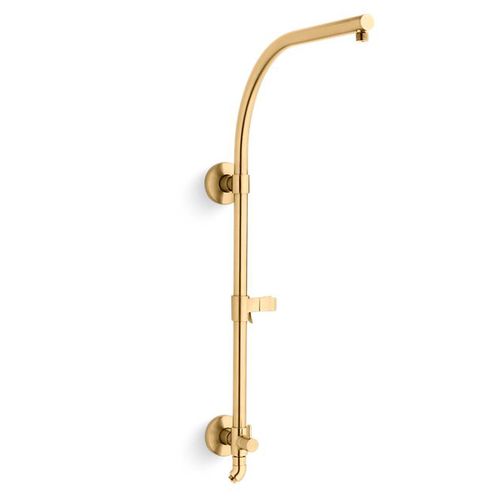 Main product image of HydroRail-R Arch Shower Column (Vibrant Brushed Moderne Brass), K-45211-2MB