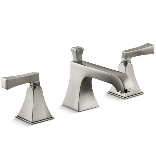 Main product image of Memoirs Stately Widespread Bathroom Sink Faucet, 1.2 GPM (Vibrant Brushed Nickel), K-454-4V-BN
