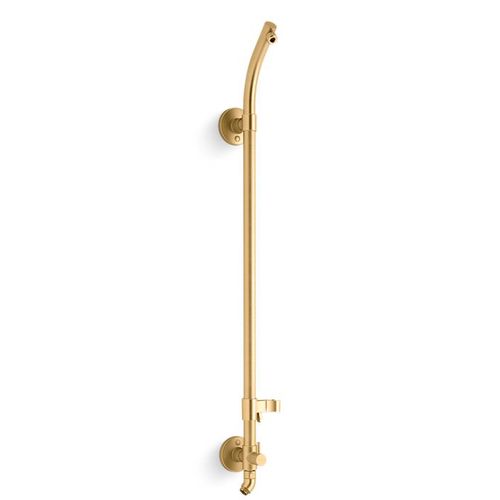 Main product image of HydroRail-S Bath/shower Column (Vibrant Brushed Moderne Brass), K-45905-2MB