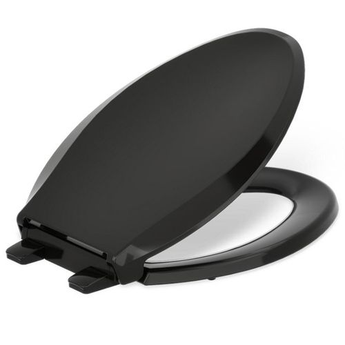 Main product image of Cachet Readylatch Quiet-close Elongated Toilet Seat (Black), K-4636-RL-7