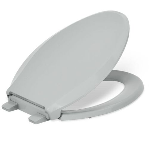 Main product image of Cachet Readylatch Quiet-close Elongated Toilet Seat (Ice Grey), K-4636-RL-95