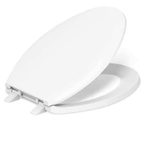 Main product image of Lustra Quick-release Elongated Toilet Seat (White), K-4652-0
