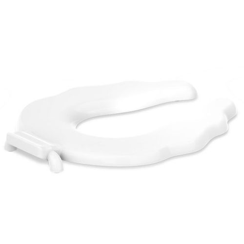 Main product image of Primary Commercial Round-front Toilet Seat w/ Antimicrobial Agent (White), K-4686-A-0