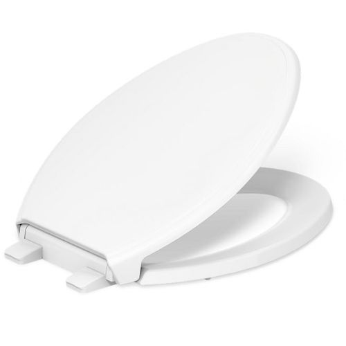 Main product image of Glenbury Readylatch Quiet-close Elongated Toilet Seat (White), K-4733-RL-0