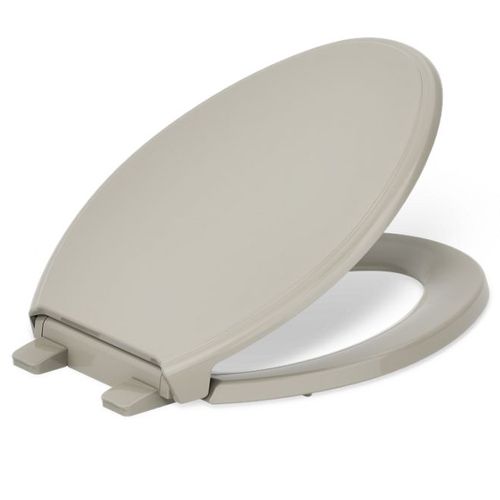 Main product image of Glenbury Readylatch Quiet-close Elongated Toilet Seat (Sandbar), K-4733-RL-G9