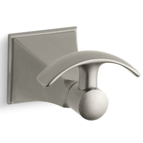 Main product image of Memoirs Stately Robe Hook (Vibrant Brushed Nickel), K-492-BN