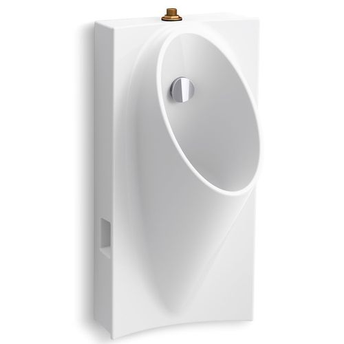 Main product image of Steward Washout Half-stall 0.125 GPF Urinal, Top Spud (White), K-5244-ET-0