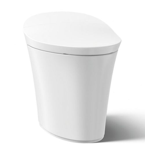 Main product image of Veil One-piece Compact Elongated Smart Toilet, Dual-flush (White), K-5401-PA-0