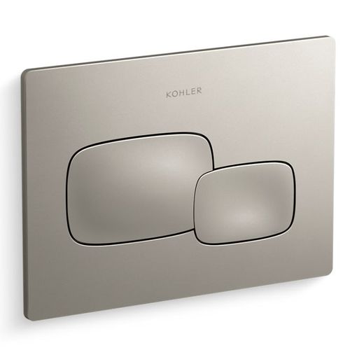 Main product image of Cue Flush Actuator Plate For 2"x 4" In-wall Tank And Carrier System (Vibrant Brushed Nickel), K-5413-BN