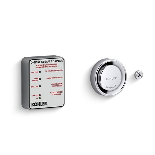 Main product image of Invigoration Digital Steam Adapter Kit (Polished Chrome), K-5548-K1-CP