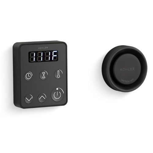 Main product image of Invigoration Steam Generator Control Kit (Matte Black), K-5557-BL