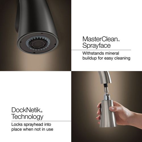 Main product image of Simplice Pull-Down Secondary Kitchen Faucet (Matte Black), K-597-BL