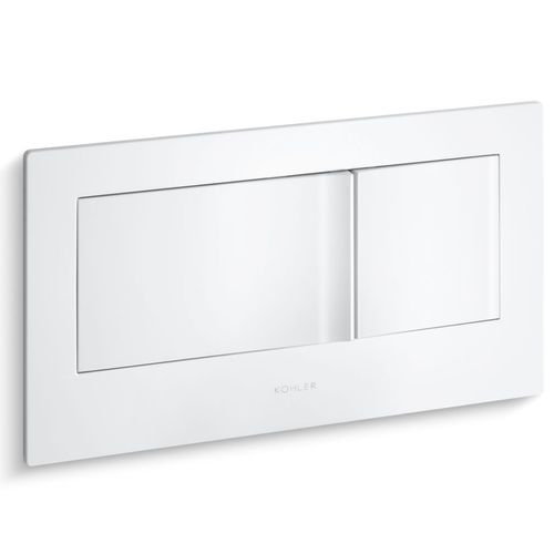 Main product image of Veil Flush Actuator Plate For 2"x6" In-wall Tank And Carrier System (White), K-6298-0